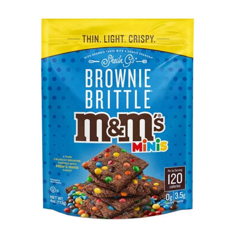 M&m' s Minis Brownie Brittle snack al cioccolato e m&m's mini da 113 g