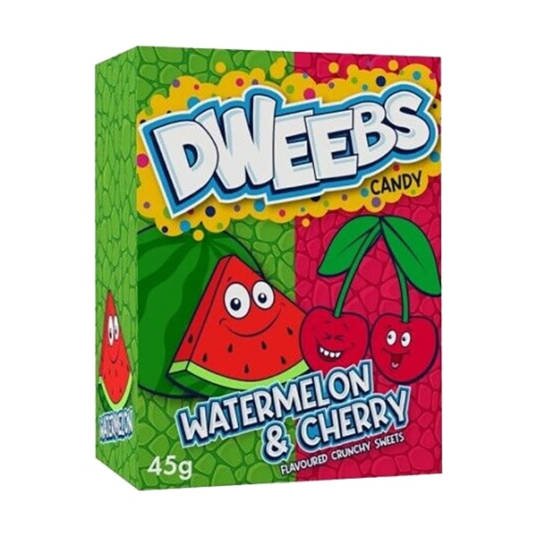 Dweebs Candy Watermelon & Cherry 45 g