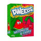 Dweebs Candy Watermelon & Cherry 45 g