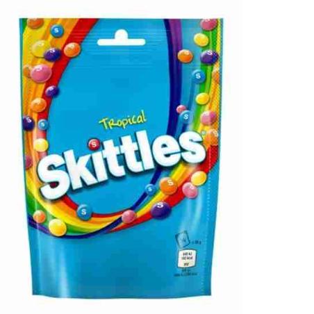 Skittles Tropical caramelle al gusto di frutti tropicali da 136 g