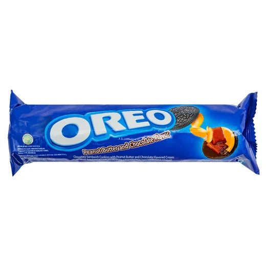 Oreo Peanut Butter Chocolate biscotti al cioccolato e burro d'arachidi da 119.6 g