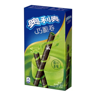 Oreo Wafer Roll Matcha wafer al cioccolato oreo al gusto matcha da 50 g