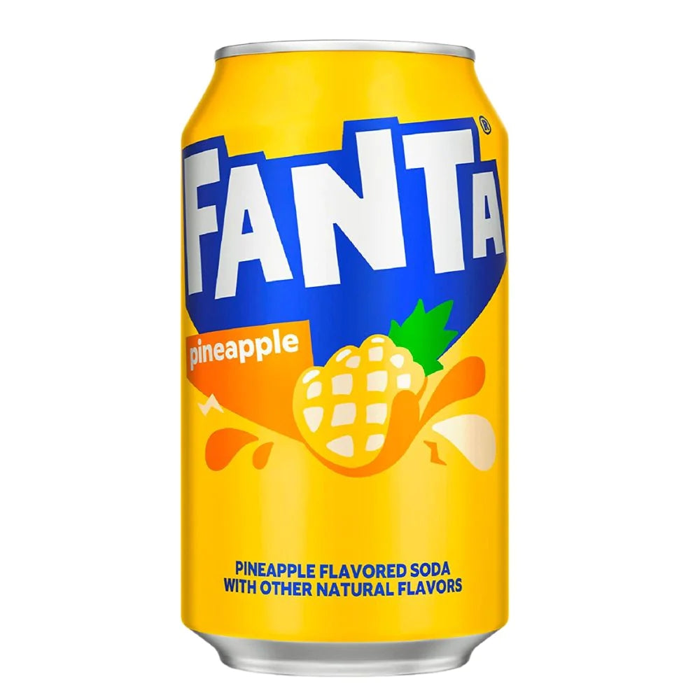 Fanta Pineapple bevanda all'ananas da 355 ml