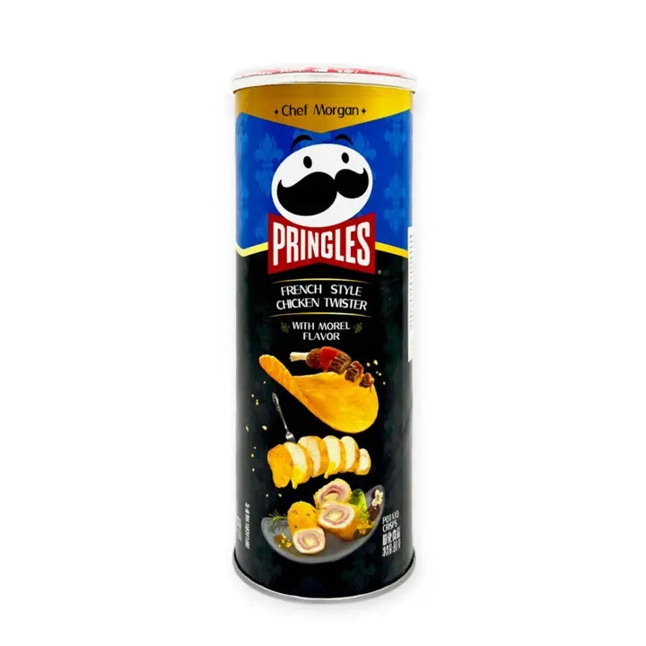 Pringles French Style Chicken Twister patatine al gusto di pollo e spugnola da 80 g