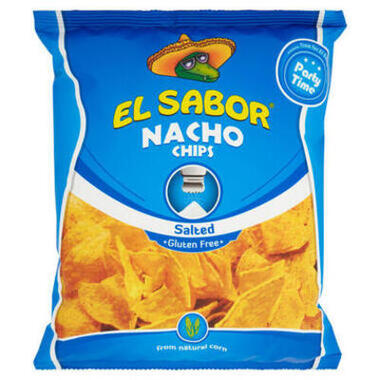 El Sabor Nacho Chips Salted nachos classici da 100 g