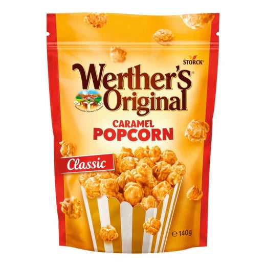 Werther' s Original Caremel Popcorn popcorn caramellati da 140 g