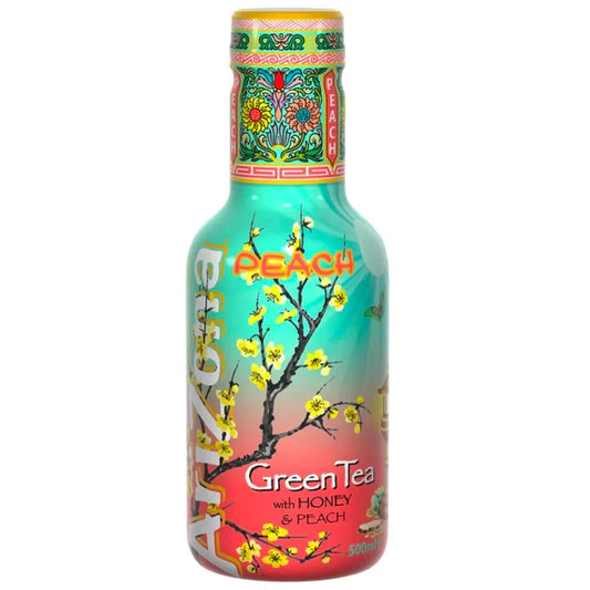 Arizona Green Tea with Honey & Peach tè verde alla pesca e miele da 500 ml