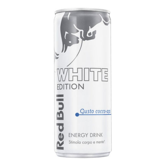 Red Bull White Edition bevanda energetica al gusto di cocco e acai da 250 ml