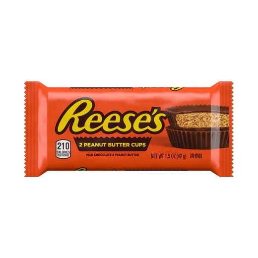 Reese's 2 Peanut Butter Cups cioccolatini al burro d'arachidi da 42 g