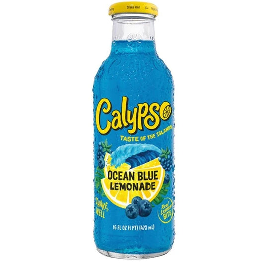 Calypso Ocean Blue Lemonade limonata ai mirtilli more e lamponi 473 ml