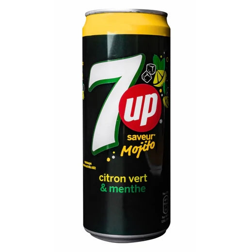 7Up Mojito bevanda gassata al gusto di mojito da 330 ml