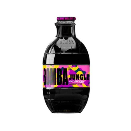 Bomba Jungle Energy Passion Fruit bevanda energetica al gusto di frutto della passione da 250 ml