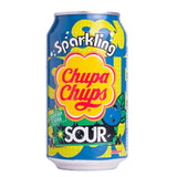 Chupa Chups Sparkling Blue Berry Sour bevanda aspra gassata al mirtillo da 345 ml