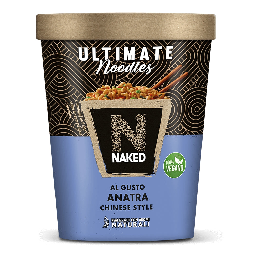 Naked Ultimate Noodles Anatra Chinese Style noodles al gusto di anatra da 90 g