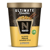 Naked Ultimate Noodles Pollo Japanese Style noodles al gusto di pollo da 90 g