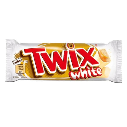 Twix White barretta di cioccolato bianco da 46 g