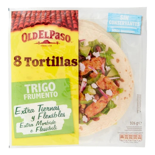 Old El Paso Tortillas 8 tortillas da 326 g