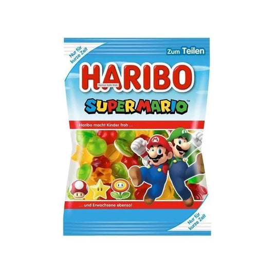 Haribo Super Mario caramelle gommose alla frutta da 175 g