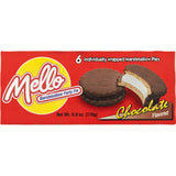 Mello Marshmallow Party Pie Chocolate biscotti ripieni di marshmallow ricoperti al gusto cioccolato da 170 g