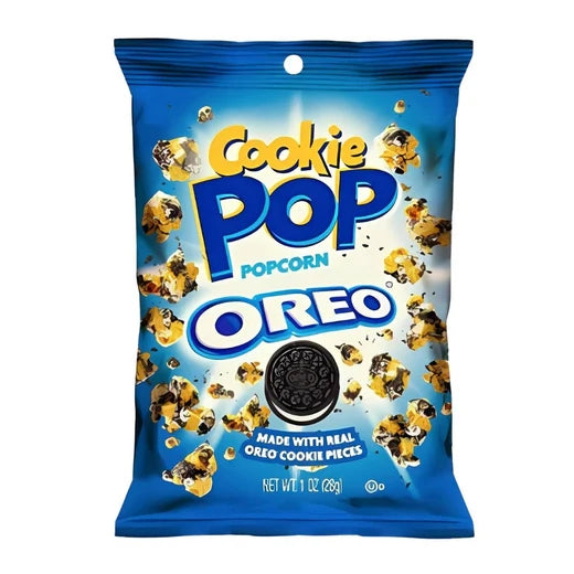 Candy Pop Popcorn Oreo Mini popcorn al gusto di Oreo da 28g