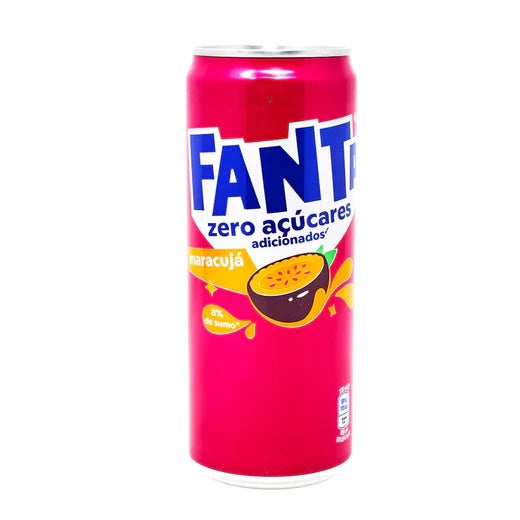 Fanta Zero Maracujà bevanda gassata al gusto di maracuja da 330 ml (30/11/2024)