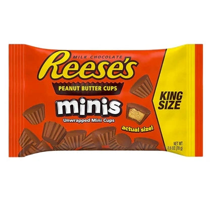 Reese's Minis Peanut Butter cioccolatini al burro d'arachidi da 70 g