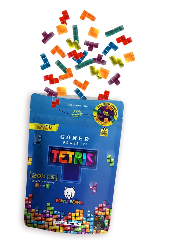 Gamer Gummies Tetris caramelle alla frutta da 50 g