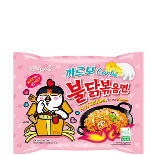 Samyang Buldak Carbonara Hot Chicken Flavor Ramen 130 g