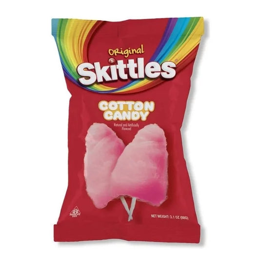 Skittles Original Cotton Candy zucchero filato alla frutto da 88 g