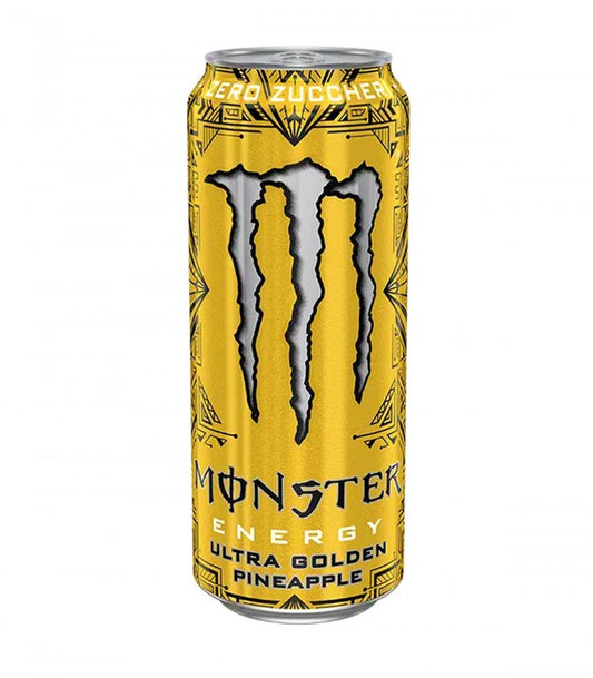 Monster Zero Ultra Golden Pineapple energy drink all' ananas da 473 ml