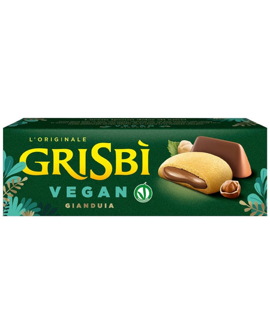 Vicenzi Grisbì Vegan Gianduia biscotto vegano alla gianduia da 135 g