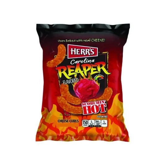 Herr' s Carolina Reaper Cheese Curls Extra Hot 170 g