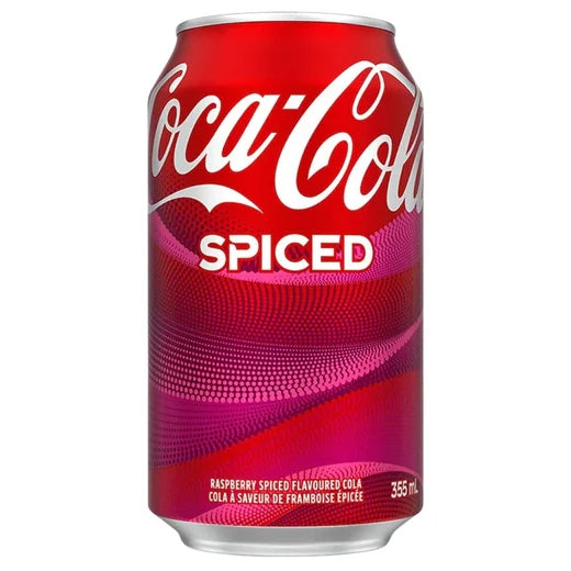 Coca Cola Spiced bevanda al gusto di lampone e piccante da 355 ml