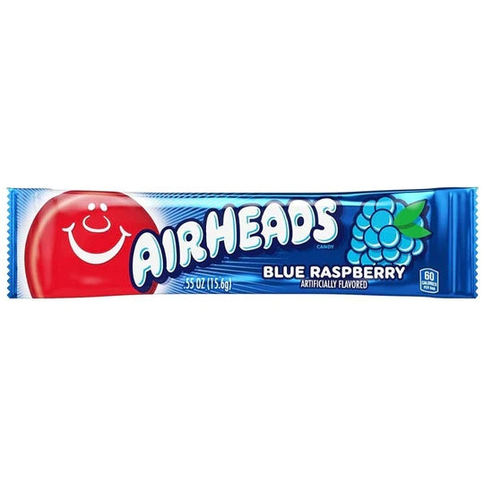 Airheads Blue Raspberry caramella al mirtillo da 15.6 g