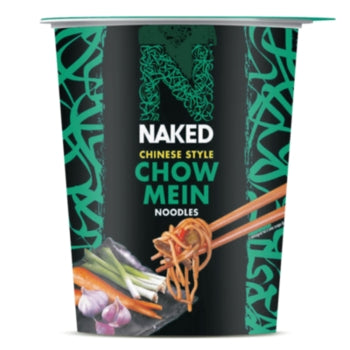 Naked Chinese Style Chow Mein noodles all' uovo con salsa di soia da 78 g