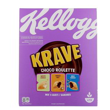 Kellogg' s Krave Choco Roulette 375 g