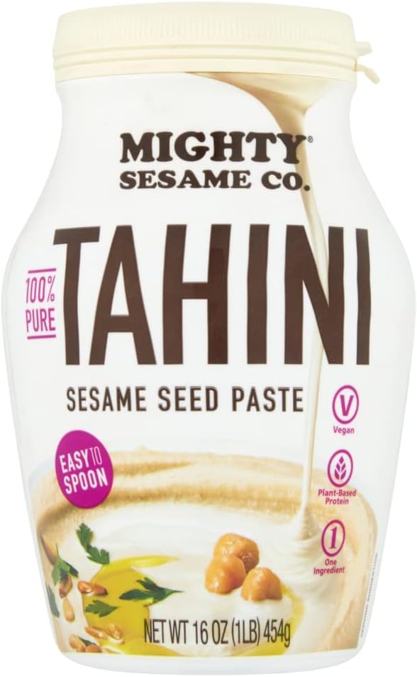 Tahini Sesame Seed Paste pasta di sesamo macinata da 454 g