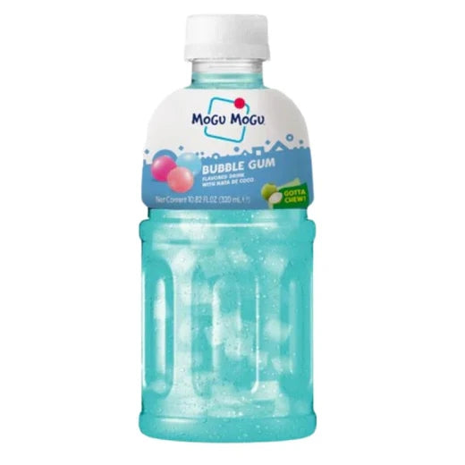 Mogu Mogu Bubble Gum bevanda al gusto di gomma da masticare con Nata de coco da 320 ml