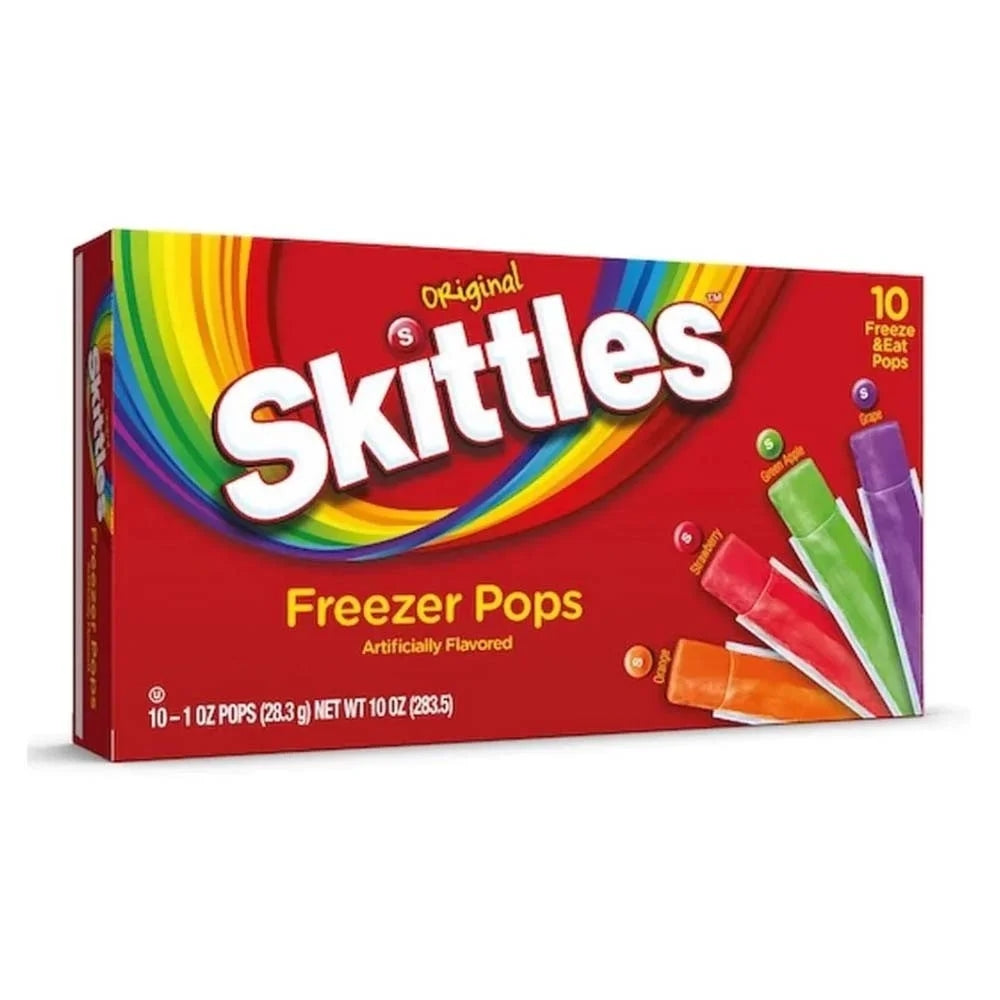 Original Skittles Freezer Pops bastoncini di gelato alla frutta da 283 g