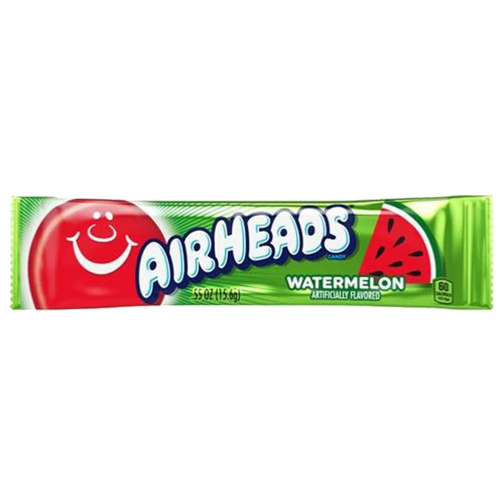 Airheads Watermelon caramella all' anguria da 15.6 g