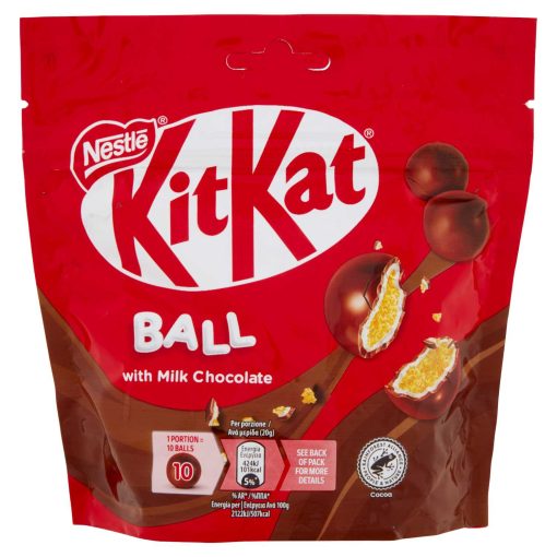 KitKat Ball with milk chocolate palline di cioccolato ripiene di wafer 140 g